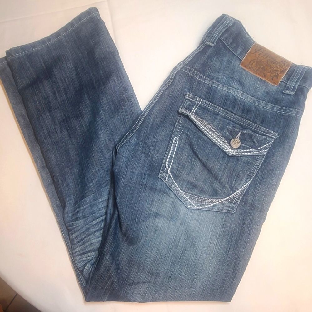Jinzu Jeans, men's 30 x 32 blue denim